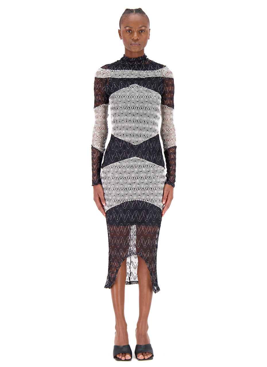 MESH STRETCH DRESS