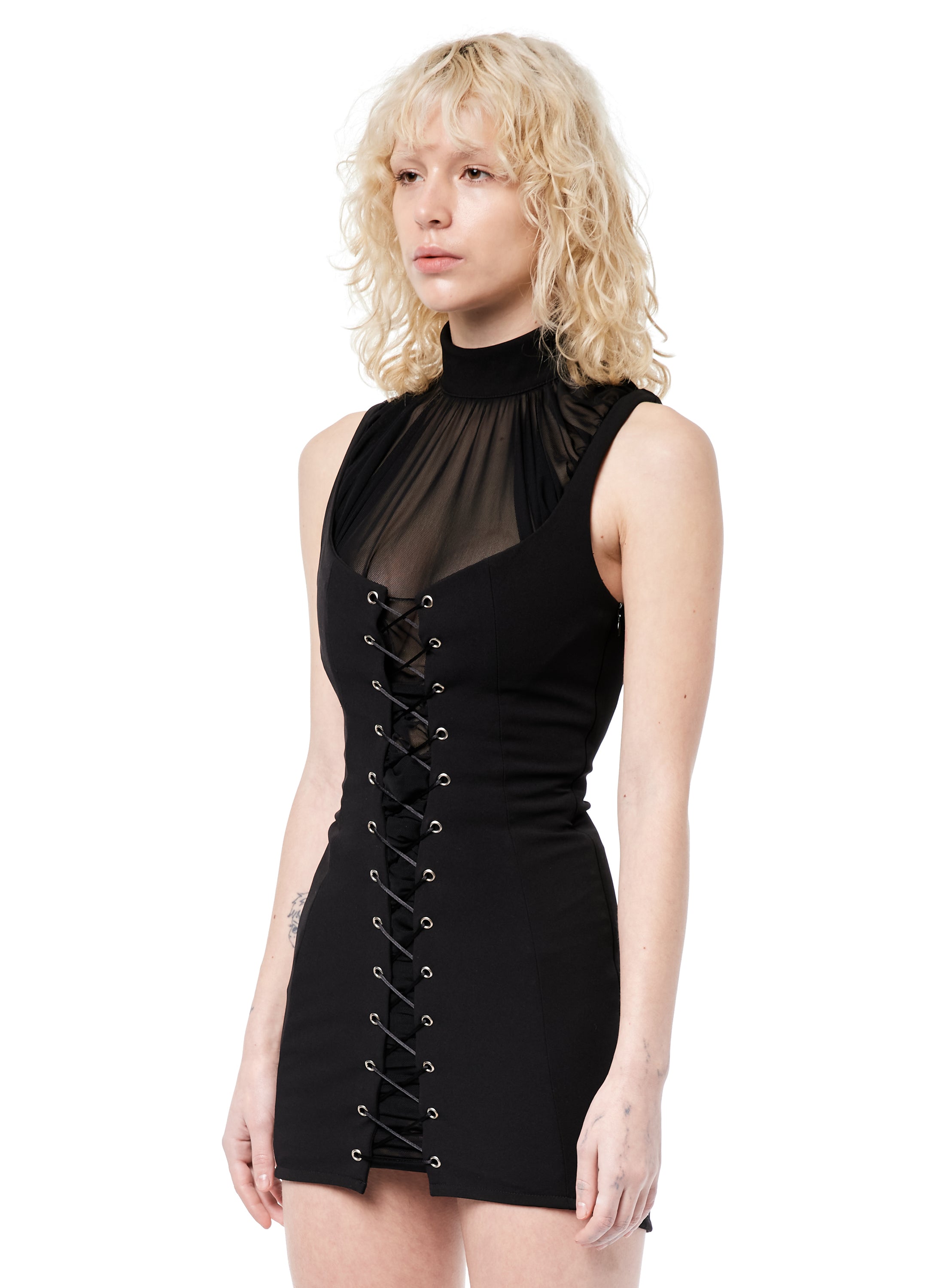 CORSET STRETCH MINI DRESS