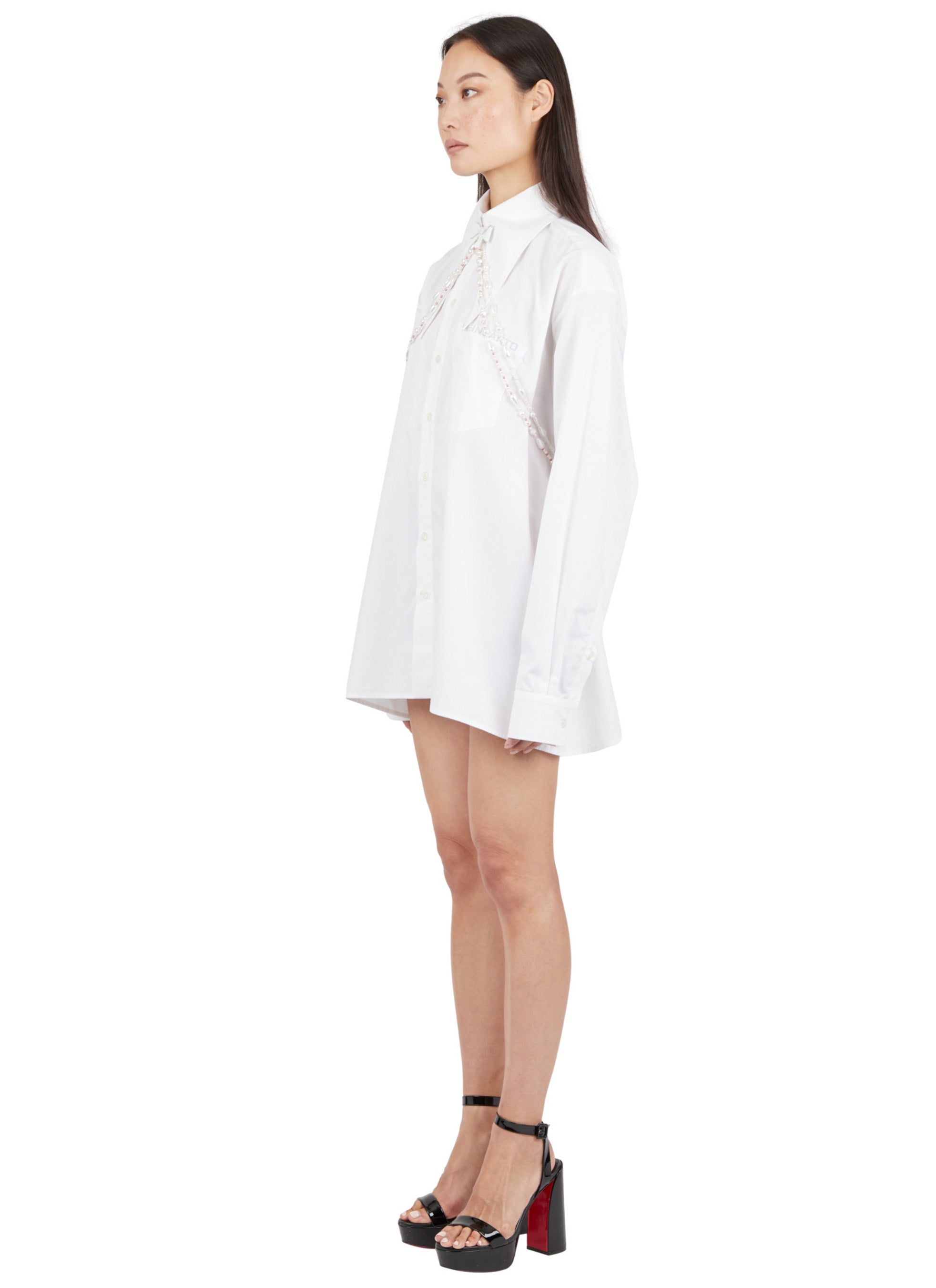 OVERSIZED BUTTON-UP SHIRT