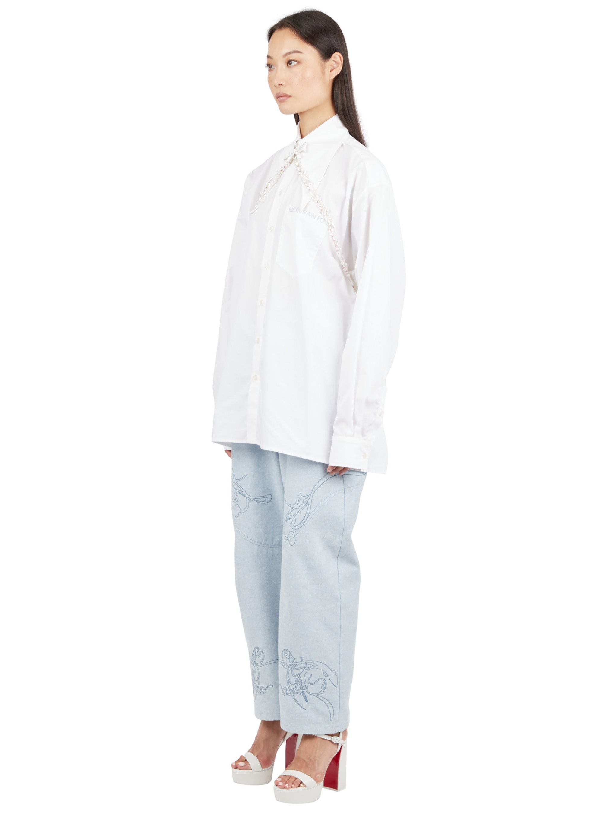 OVERSIZED BUTTON-UP SHIRT