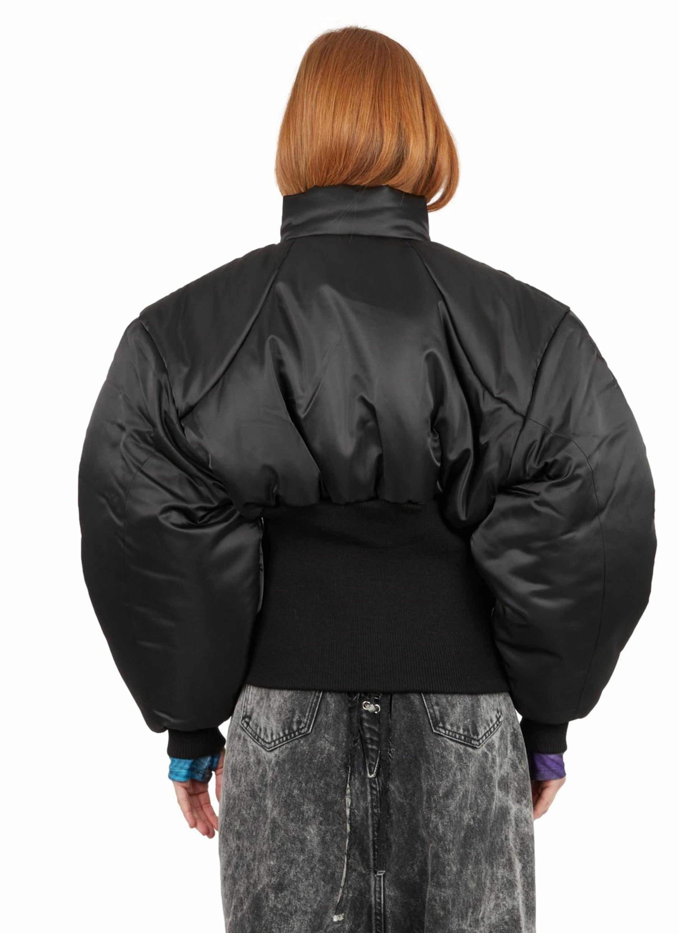 PUFFER CROPPED BOMBER